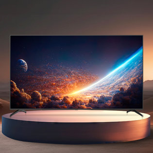 190cm 10년AS보장 이스트라 AU753QLED 퀀텀닷 구글 스마트TV (이젤형C타입/기사)