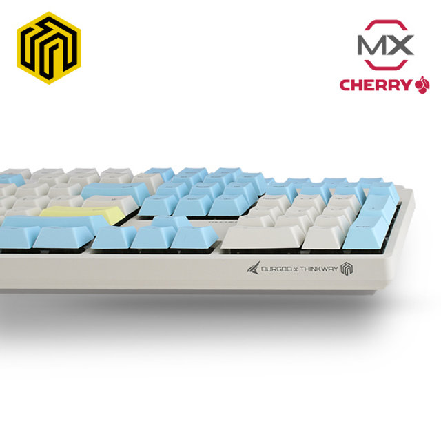 토체프 D&T 콜라보 기계식 키보드 파스텔블루 저소음적축 세트
