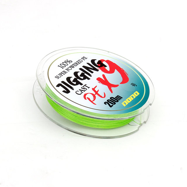 도도 지깅 캐스트 9합사 형광그린 200m 낚시줄 광어