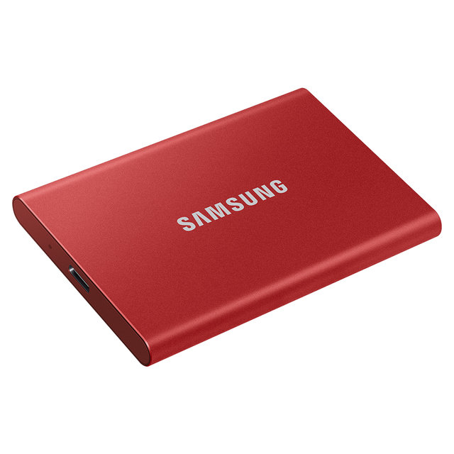 삼성전자 삼성 공식인증 포터블외장SSD 외장하드1테라 T7 1TB MU-PC1T0(정품)