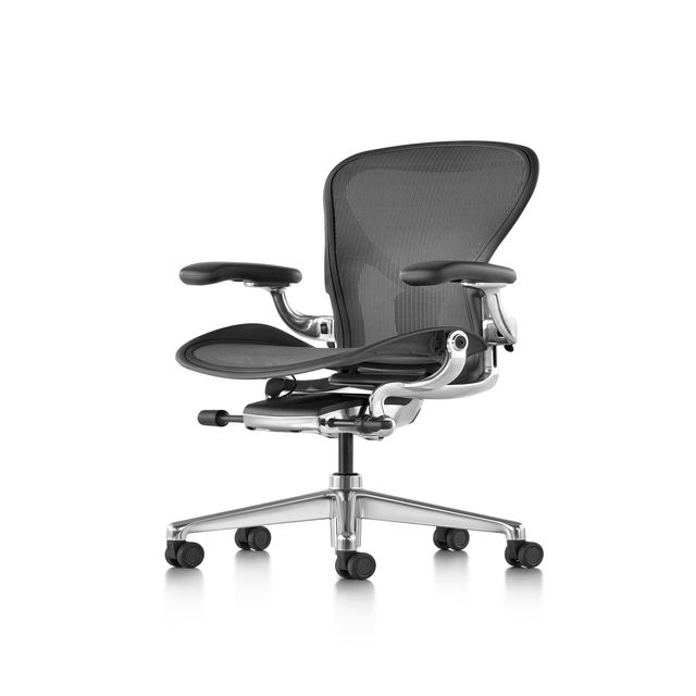 에어론 풀체어 B사이즈/ 그라파이트(Aeron CD Chair / Graphite)