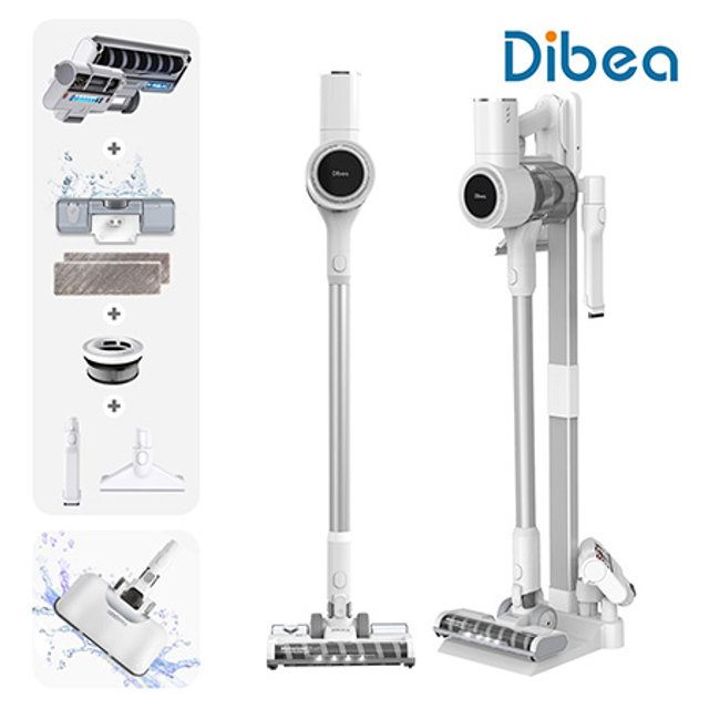 차이슨 무선 청소기 ALLNEW22000+ 스노우 화이트 (최대진공도 43000PA)