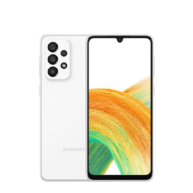 갤럭시 A33, 자급제 (128GB, 어썸화이트)
