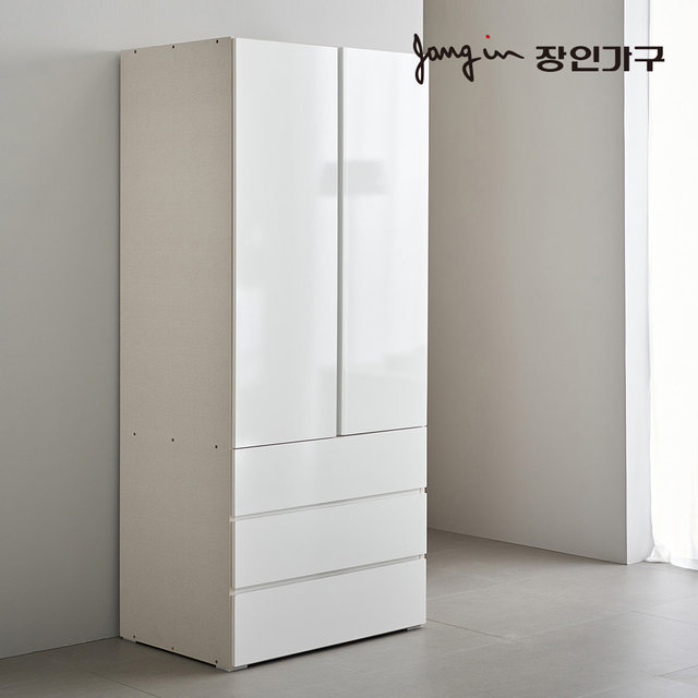 [비밀특가] 블랑쉬 800 3단서랍 옷장 장롱 시스템옷장