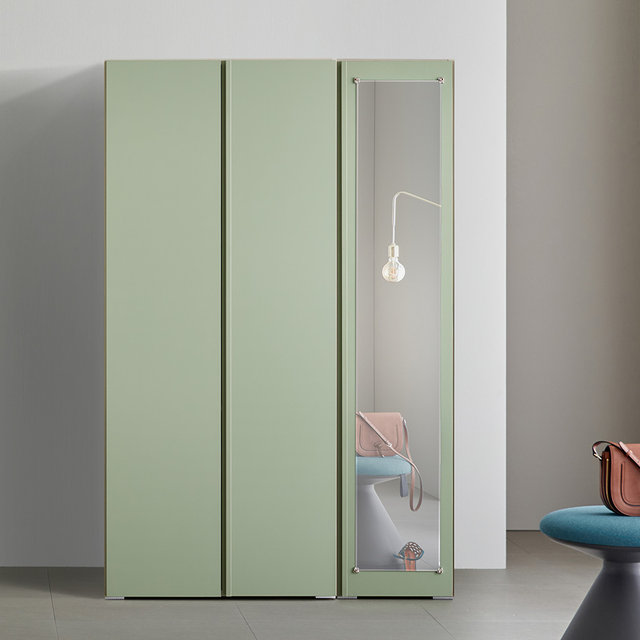 [비밀특가] 블랑쉬 1200 이불장 전신거울 옷장 장롱 시스템옷장