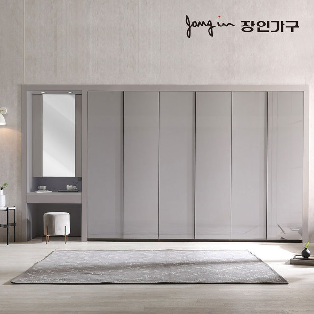 드홈 글로우 여닫이 파우더 붙박이장 30CM