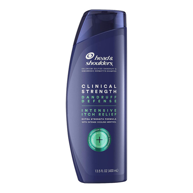 [해외직구] 헤드앤숄더 클리니컬 스트렝스 샴푸 400ml 가려움완화 초록병