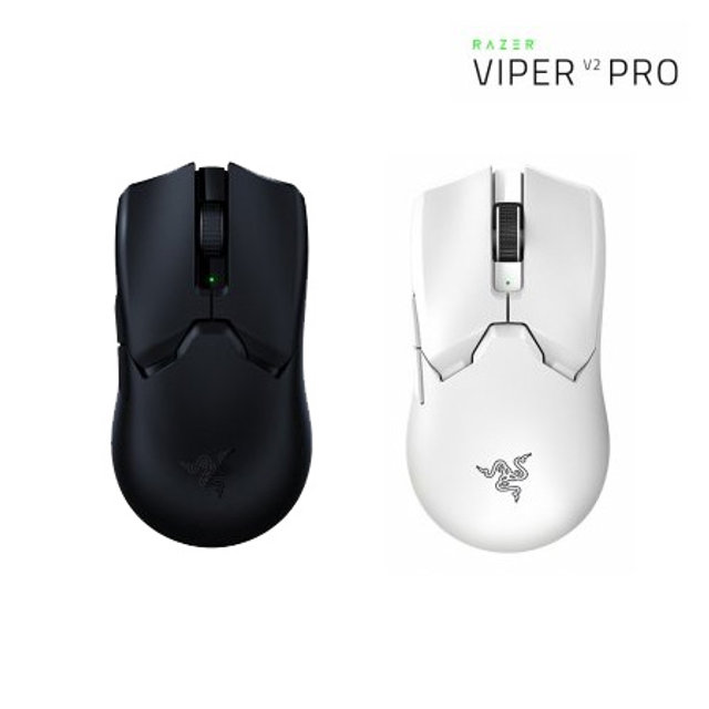 RAZER Viper V2 Pro 바이퍼 V2 프로 게이밍 마우스[블랙/화이트]