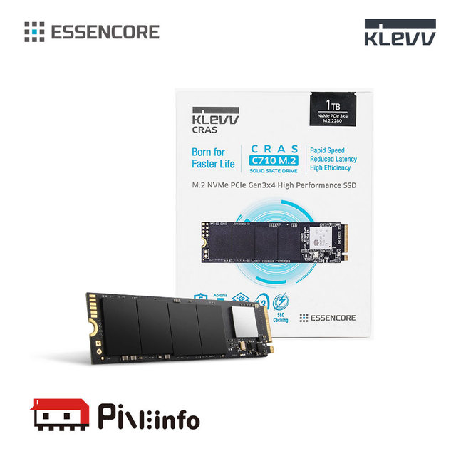 에센코어 KLEVV CRAS C710 1TB PCIe M.2 NVMe TLC  파인인포