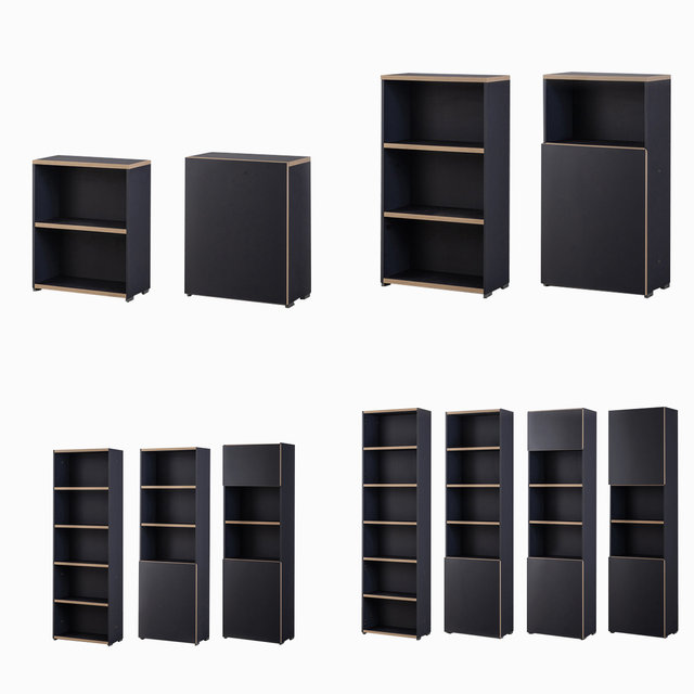 오브제 600 6단책장(하부도어)