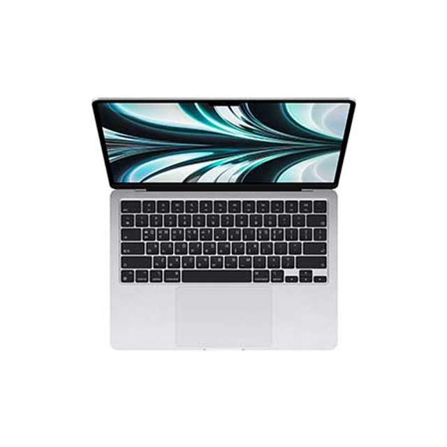 맥북에어 CTO 13 M2, 8코어 GPU, 16GB RAM, 256GB SSD - 실버 [Z15W00021]