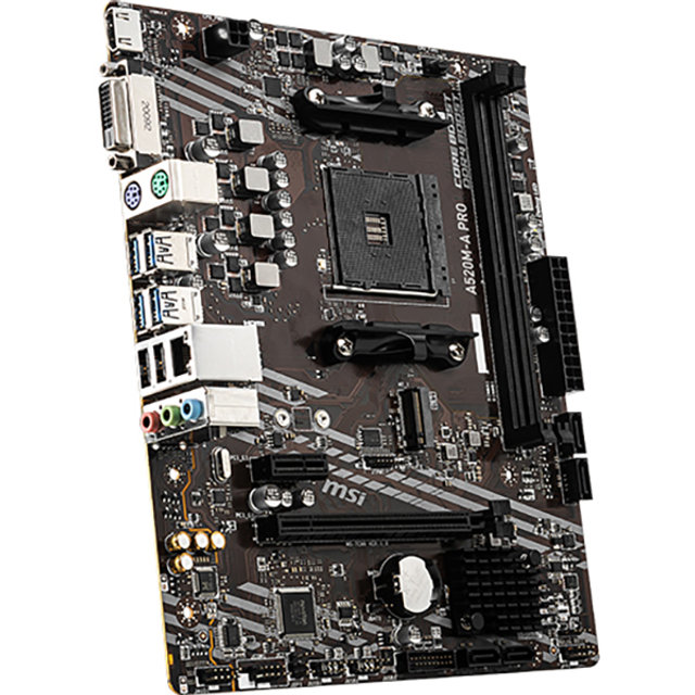 MSI A520M-A PRO AMD 메인보드