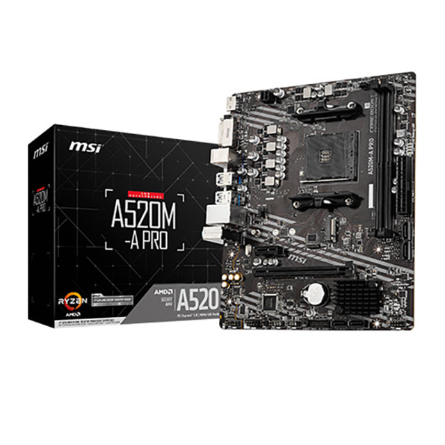MSI A520M-A PRO AMD 메인보드