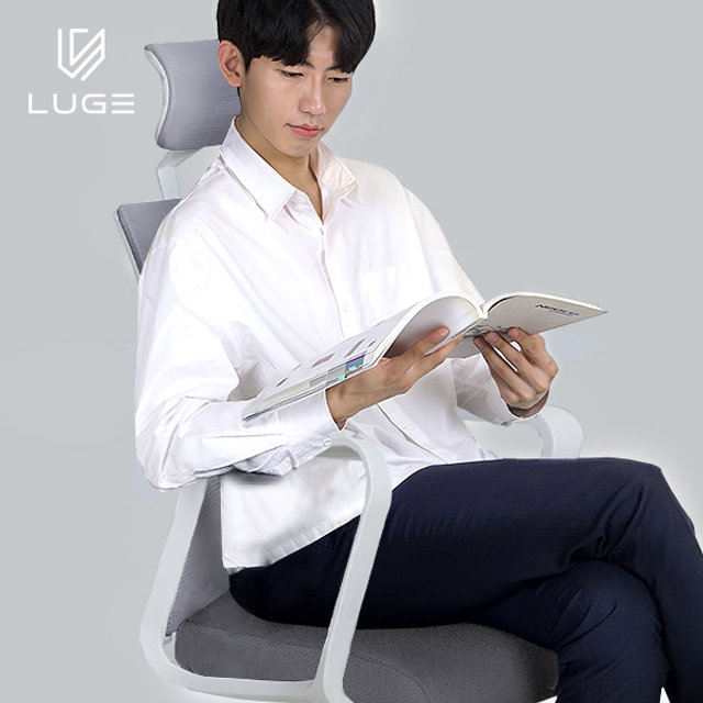 루게 L25 블랙 컴퓨터 사무용 학생용의자 