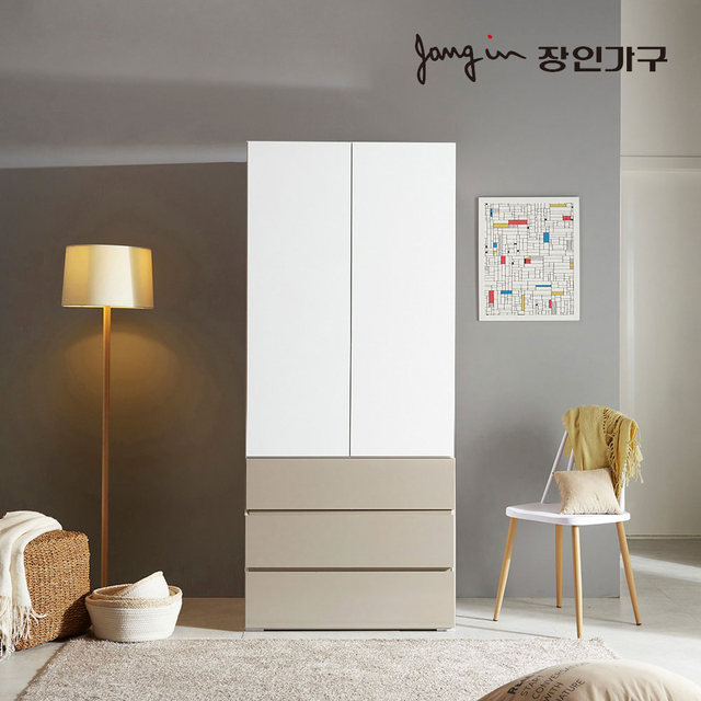 비쥬얼 터치 3단서랍 800 옷장