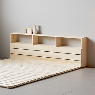 [비밀특가] 필링 원목 침대 수납헤드Q