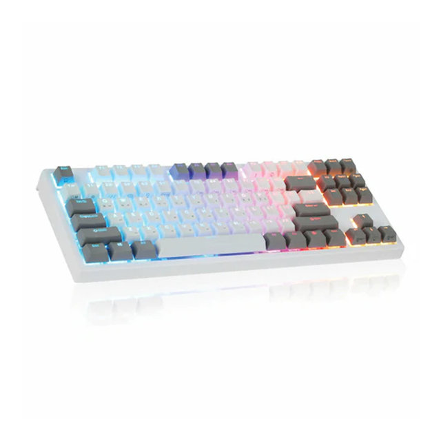 콕스 엔데버 텐키리스 RGB PBT 완전방수 무접점 키보드 화이트 35g