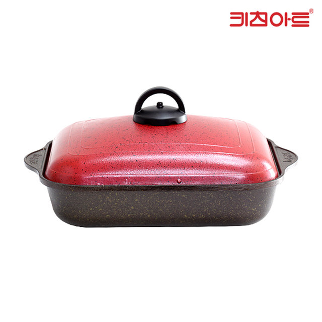 키친아트 뉴 다용도 멀티 매직팬 사각 28cm 전골팬