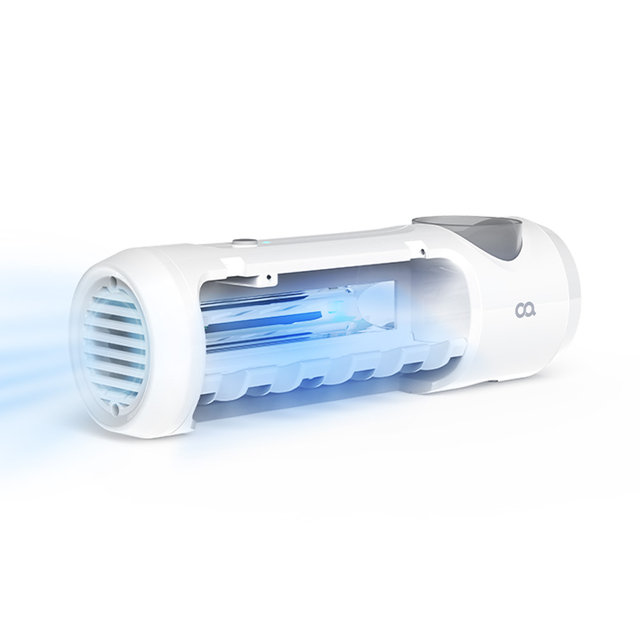 클린이퓨어Air 충전식 가정용 칫솔살균기 LED 무선 건조기 멸균 치솔 자외선 소독기