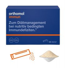 [해외직구] Orthomol 오쏘몰 이뮨(immun) 과립형 가루 오렌지 30일분
