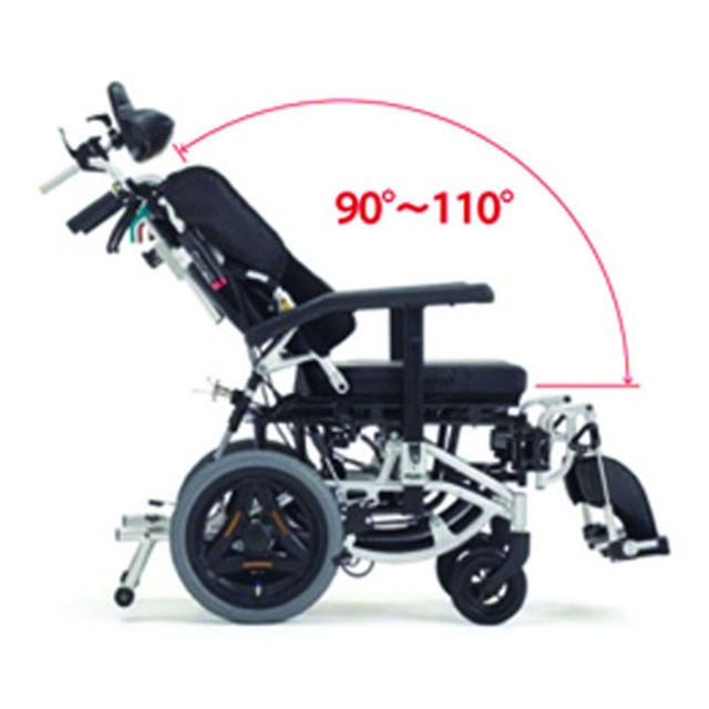 미키 알루미늄 휠체어 TRC-3DX (24.5kg) 리클라이닝