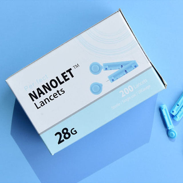 동방 나노렛 란셋 사혈침 200개입 채혈침 랜싯 혈당체크 바늘