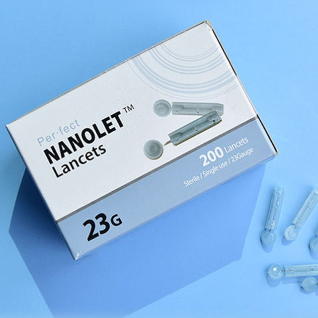 동방 나노렛 란셋 사혈침 200개입 채혈침 랜싯 혈당체크 바늘