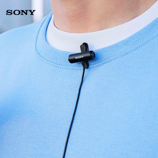 [정품]SONY 핀 마이크 ECM-LV1 컴퓨터 PC 녹음 휴대용 미니 마이크