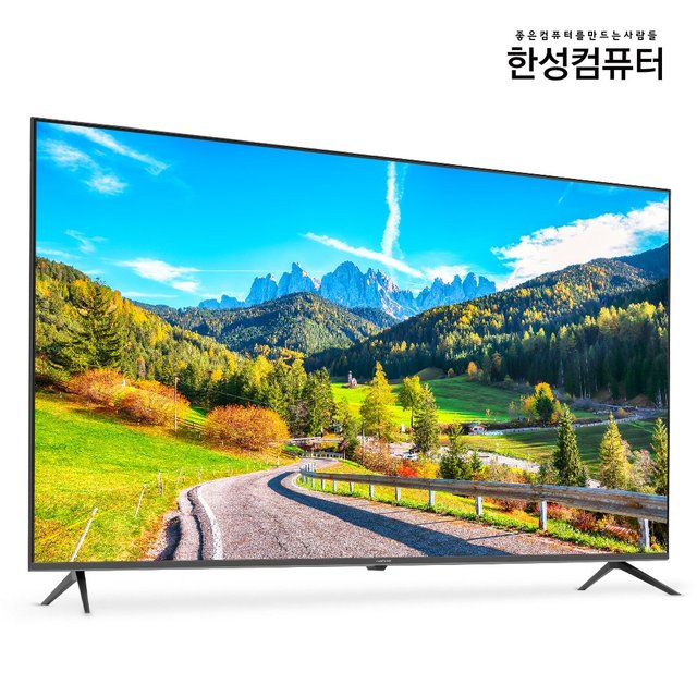 163cm ELEX TV9650 UHD 안드로이드 11 TV(스탠드설치)