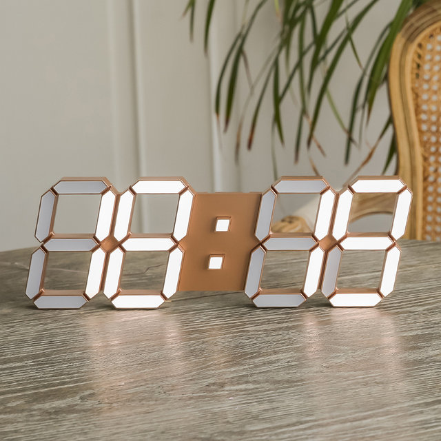 국산 플라이토 인테리어 LED 벽시계 38cm 골드