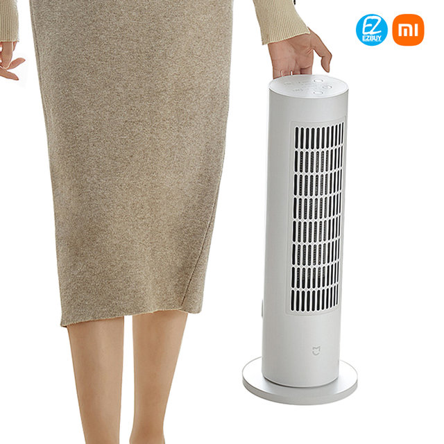 [해외직구] 샤오미 미지아 스탠드형 온풍기 Lite LSNFJ02LX 화이트 70℃광각송풍 저소음 앱연동 돼지코포함
