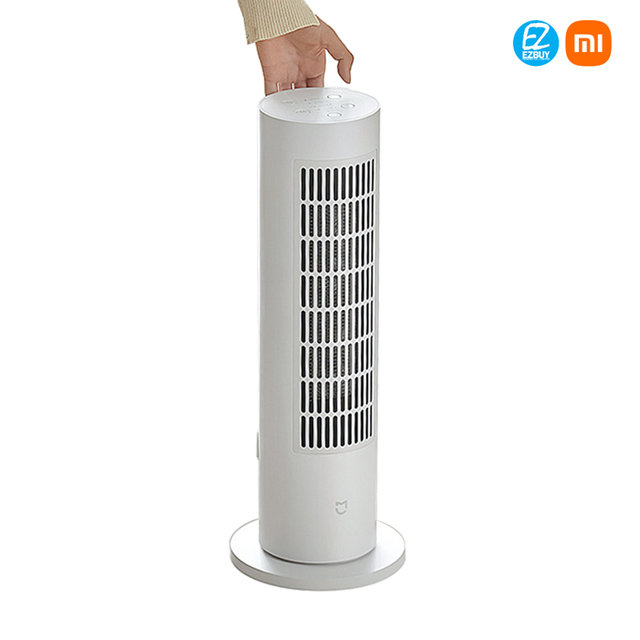 [해외직구] 샤오미 미지아 스탠드형 온풍기 Lite LSNFJ02LX 화이트 70℃광각송풍 저소음 앱연동 돼지코포함