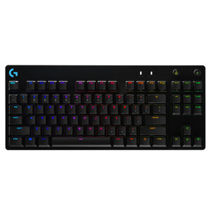 [로지텍코리아 정품] PRO 기계식 게이밍키보드 GX BLUE 클리키[청축] LOGITECH_PRO_K_CLICKY