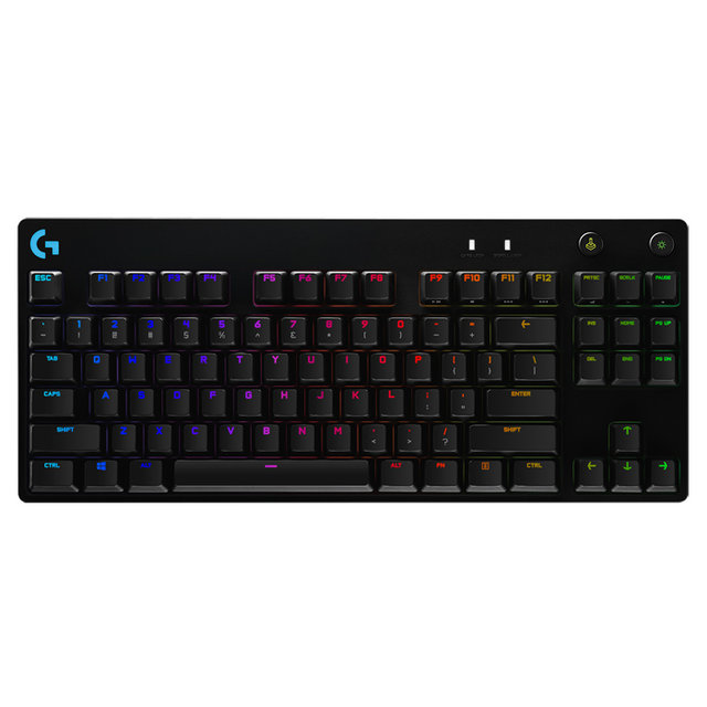 [로지텍코리아 정품] PRO 기계식 게이밍키보드 GX BLUE 클리키[청축] LOGITECH_PRO_K_CLICKY