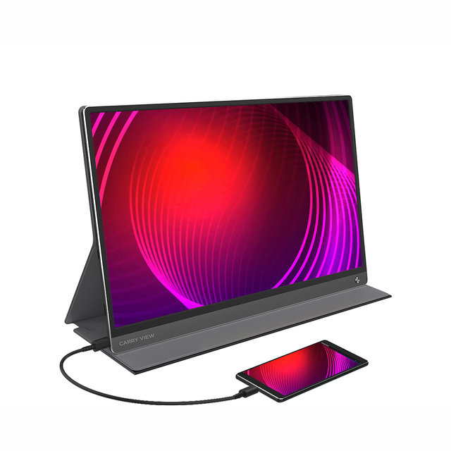 주연테크 캐리뷰B V15FPB 38cm 휴대용 터치 포터블 모니터