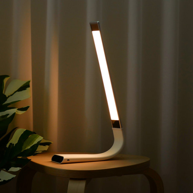 실리콘 무선 블루라이트 차단 LED 램프 스탠드 107LAMP 2색상