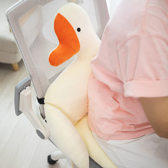 [해외직구] 블레오 사무실 캐릭터 오리 의자 방석 쿠션 90cm