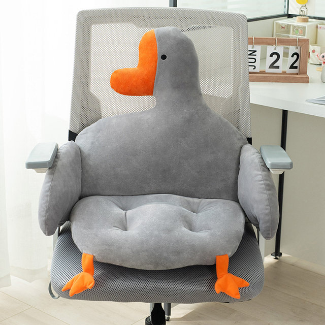 [해외직구] 블레오 사무실 캐릭터 오리 의자 방석 쿠션 90cm