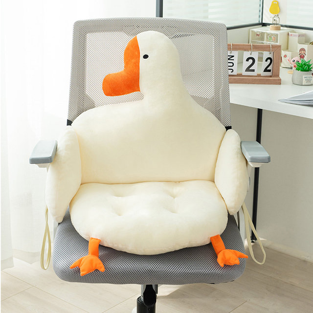 [해외직구] 블레오 사무실 캐릭터 오리 의자 방석 쿠션 80cm