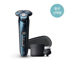 (옵션형,지점픽업가능) 필립스 7000시리즈 면도기 S7786 S7786/51 일렉트릭 블루 기획[무선클렌징팟/클렌징브러시/카트리지/여행용파우치/모바일어플]
