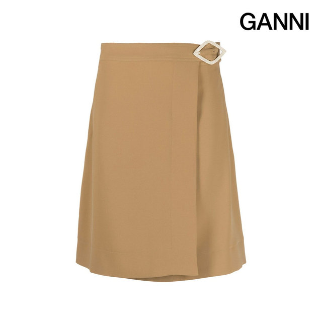 [해외직구] 가니 여성 랩 미니 스커트 F7178