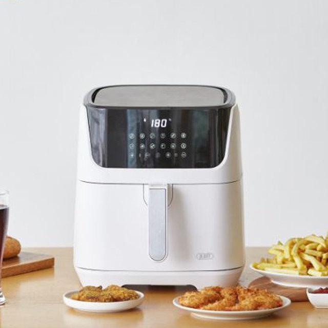 저소음 스텐 에어프라이어 6.5L 화이트 PAF-N550W