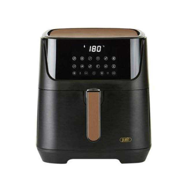저소음 스텐 에어프라이어 6.5L 블랙 PAF-N550B