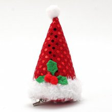 산타모자 머리핀(11cm) 크리스마스 머리삔[기프트갓]