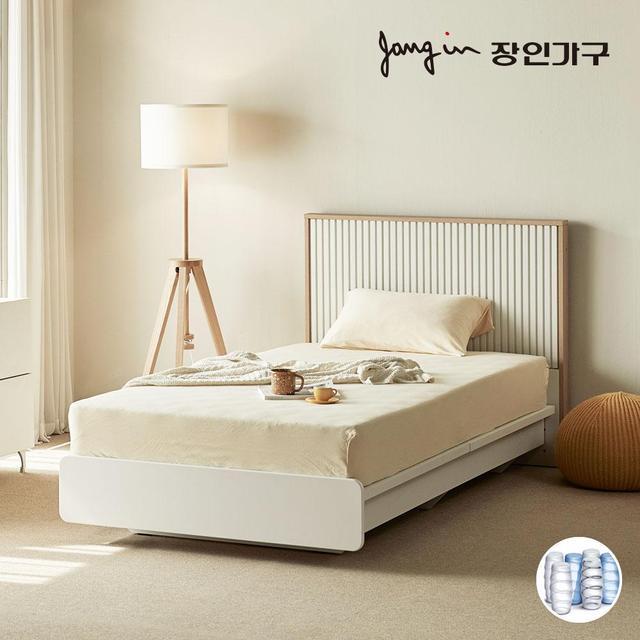 [비밀특가] 로시 스탠다드 템바보드 호텔식침대+7존독립매트 SS