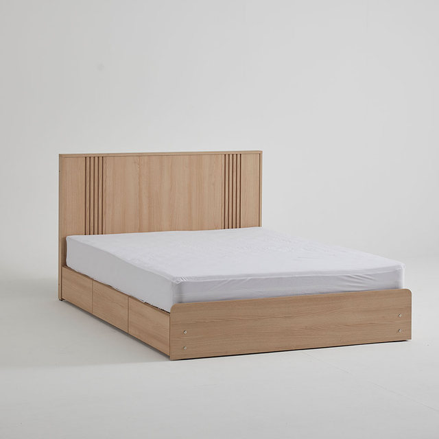 [비밀특가] 로시 라이트 템바보드 호텔식침대 프레임 Q