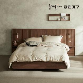 [비밀특가] 로시 라이트 템바보드 호텔식침대 프레임 Q