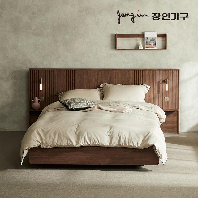 [비밀특가] 로시 라이트 템바보드 호텔식침대 프레임 Q