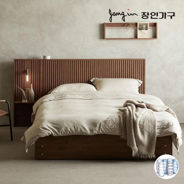 [비밀특가] 로시 스탠다드 템바보드 호텔식침대+7존독립매트 Q