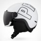 [해외직구]PRIME 고강도 ABS 스키 스노우보드 고글 일체형 헬멧 C2